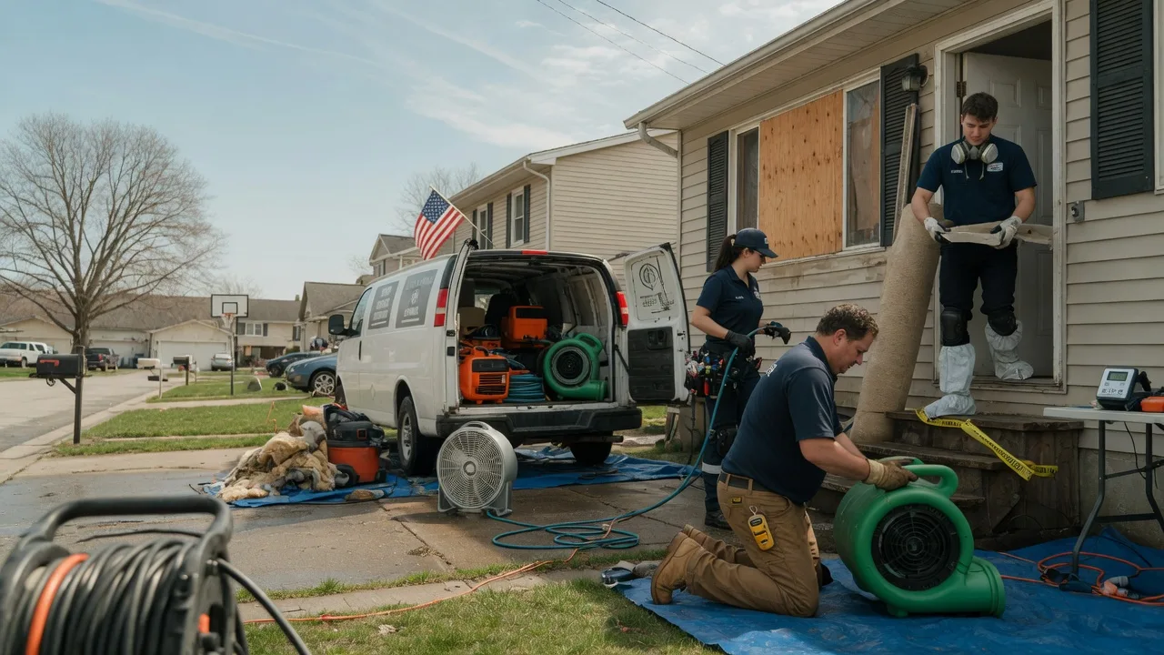 Water Damage Restoration in Lamar, MO near me